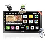 ATOTO S8 MS Android 7' QLED Double DIN Car Stereo, 8 Core 4GB+32GB, Wireless CarPlay & Android Auto, 4G LTE/Wi-Fi, Dual BT, GPS Tracking, AI Chat, DSP, HD LRV, Backup Camera, S8G2B74MS-S01