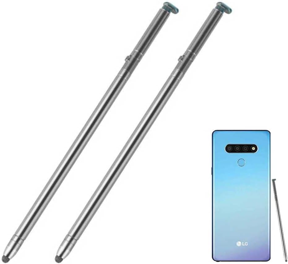 ULK 2PCS Stylo 6 Pen Replacement Touch Pen Stylus Pen - Built in and Spring Loaded for LG Stylo 6 Q730 (2PCS Blue Pen)