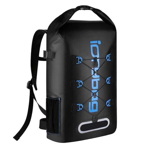 IDRYBAG Mochila Impermeable para Hombres y Mujeres, Bolsas Secas Impermeables para Kayak