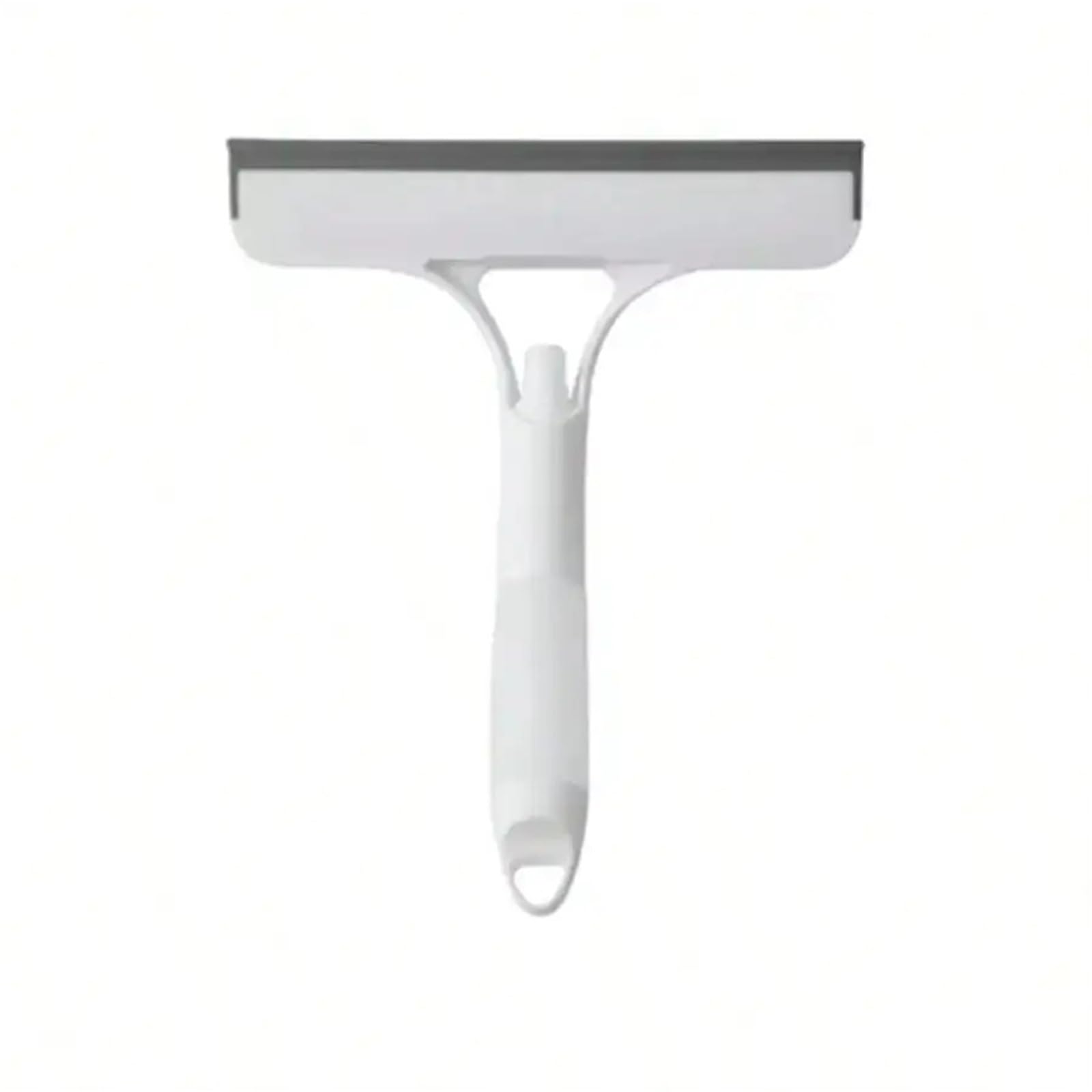 Glass Water Squeegee Integrated Nozzle Water Bottle Silicone Glass Wiper Multifunctional Household Car Window Brush(White)