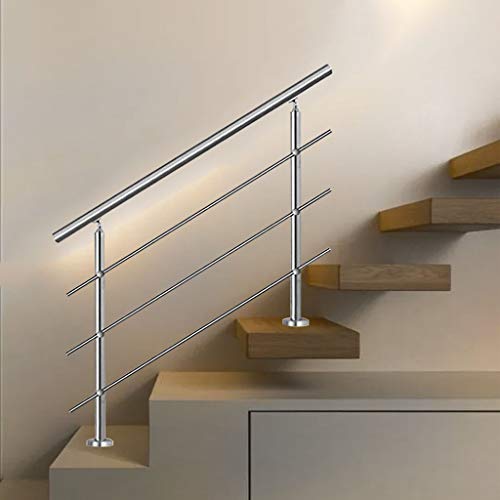 Balustrade pour marches extérieures et garde-corps d'escalier robuste