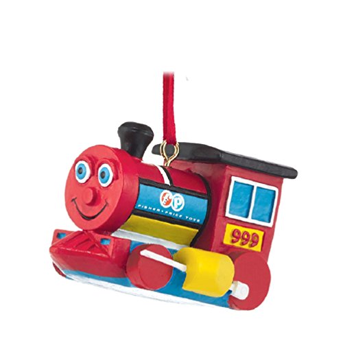 Department 56 Fisher Price Huffy Puffy Train Ornament, 1.75 inch