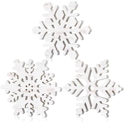 Beeveer Wooden Snowflake Trivets Cover