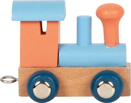 small foot Tren de Letras Polar Locomotora, de Madera, Tren combinable Individualmente, para Decorar y Regalar, 12568