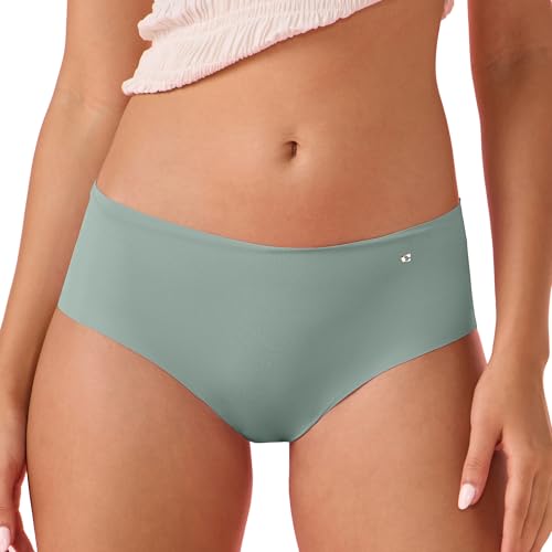 Image of Enamor Innovations Invisi, All Day Comfort, Mid Waist Hipster Panty for Women - No Visible Panty Lines, Sweat Wicking, Free Cut, Full Coverage - PH40