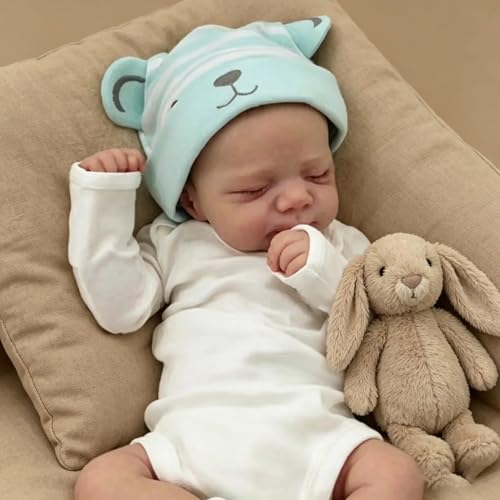 Muñeca Reborn Bebé Niña de Vinilo 18 Pulgadas con Accesorios miniatura 6