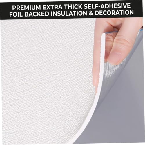 Paneles de pared gruesos y flexibles autoadhesivos con aislamiento térmico e impermeable 6