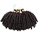 S-noilite Jumpy Wand Curly Short Crochet Jamaican Bounce Hair 6 Inch Braids Twist Hair Jamaican Bounce Short Curly Crochet Braids Hair Extension Synthetic For Black Women (6