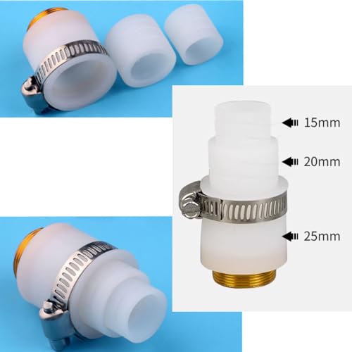 Válvula desviadora de doble vía para grifo con control de flujo para purificador 6