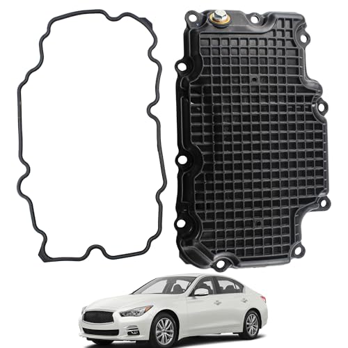 Image of Engine Oil Pan Kit Compatible With 2016-2022 Infiniti Q50 2017-2022 Infiniti Q60 3.0L V6 Rear-Wheel Drive Replaces 11110-5CA2A 111105CA2A 11110-5CA1A 111105CA1A