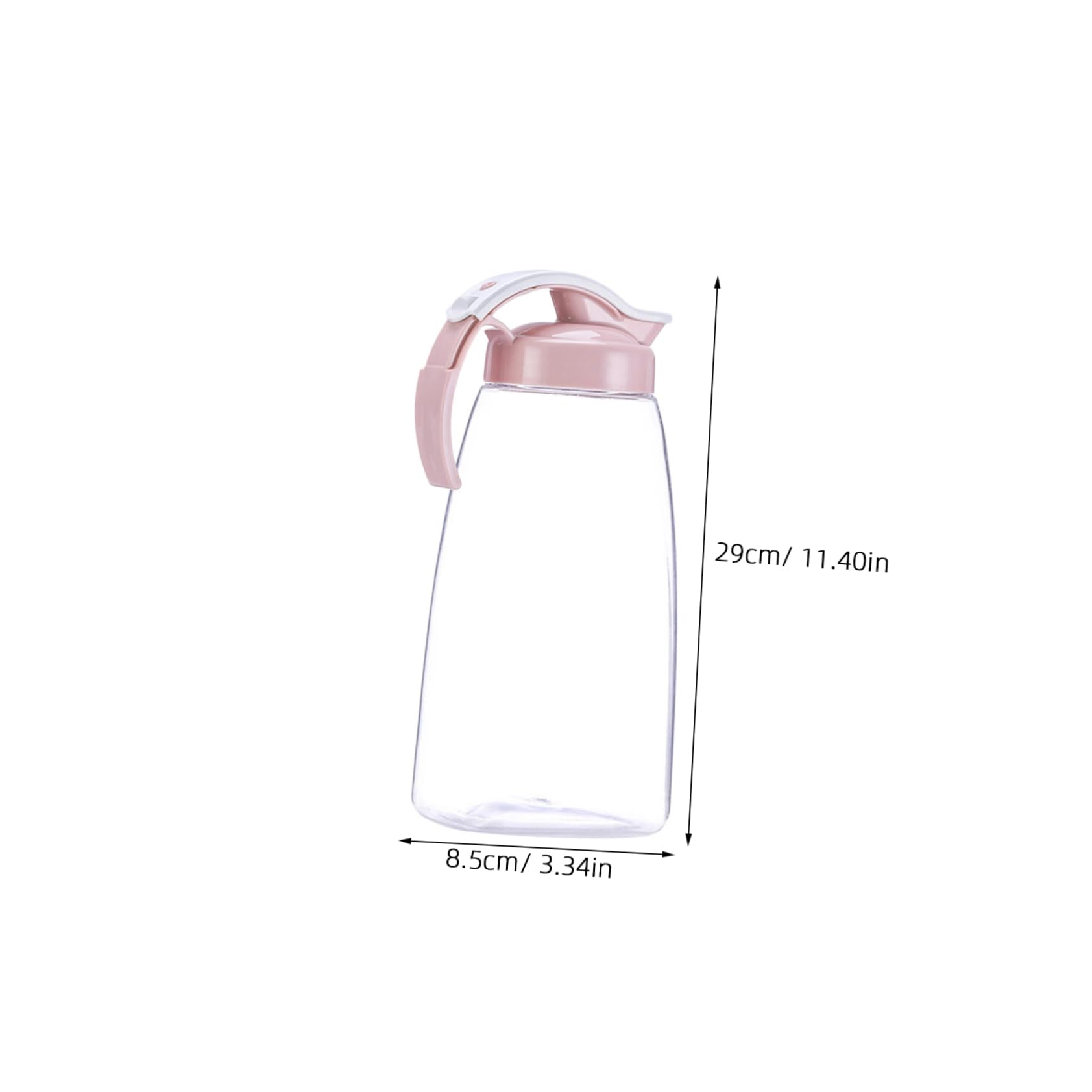 Cabilock Jarra De Agua para Nevera Botellas De Agua Clara Jarra De Café Jarra De Liquido Caliente Jarra De Jugo De Naranja Jarra De Limonada Jarra con Tapa Jarra Nevera Agua Fría Tetera