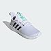 adidas Women's Cloudfoam Pure 2.0 Sneaker, White/Black/Pulse Mint, 7