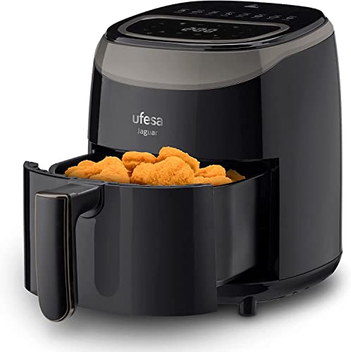 Ufesa Jaguar Friggitrice Aria Digitale Senza Olio da 3,5 L, 8 programmi preinstallati, 1200 W...