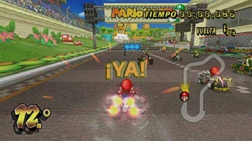 Mario Kart with Wii Wheel Wii - Wii Remote Not Included product thumbnail 5