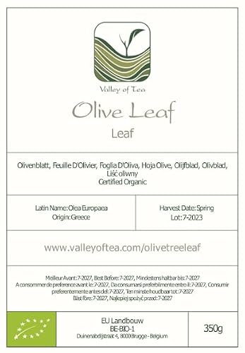 Feuilles d'Olivier Séchées Bio - Herbe Méditerranéenne Entière – vue 9