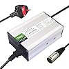 QDD 54.6V 3A Battery Charger, 48V Lithium Battery Charger with XLR Connector,with Cooling Fan,Fast Battery Charger #1