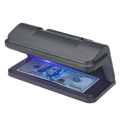 Détecteur de faux billets compact et portable pour toutes devises