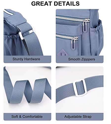Basicpower Crossbody Bag Purse For Women, Multiple Pockets Lightweight Waterproof Shoulder Bags Travel Tote Handbag #TOP5