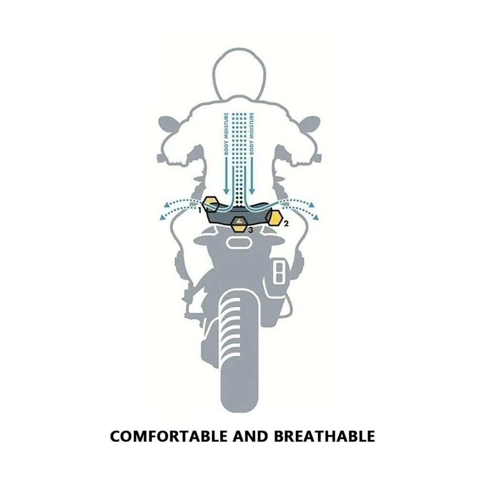 Housse Selle Moto Housse De Siège De Moto Rembourrée, Imperméable Et Respirante, pour SU&ZUKI pour V-Strom DL650 DL1000 DL250 DL 650 1000 250