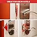 Addalock The Original Portable Door Lock for Travel & Home Security, 1-Piece Door Latch Lock for Houses, Apartments, Hotels, Motels, Dorms & AirBnBs - Lock The Door & Stay at Home or Away, 2 Pack