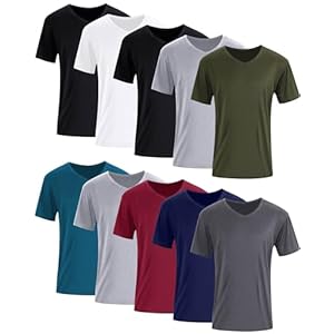 Chuarry 10 Pack Men’s V Neck ...