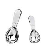 Praktische Aufbewahrung: Durch die geringe Größe können diese Kaffeelöffel bequem in eine Kaffeedose oder Kaffeekiste gesteckt werden.