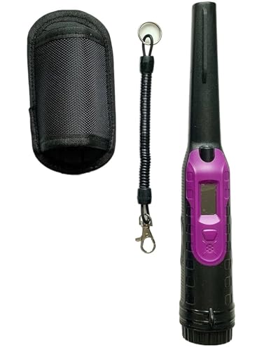 OUTFYT Detector de Metales Pinpointer LCD Totalmente Impermeable Sumergible hasta 30 m/50 pies Detector de Metales Dorados Pinpointer Búsqueda de Tesoros en 360°,Buscar Efectivamente