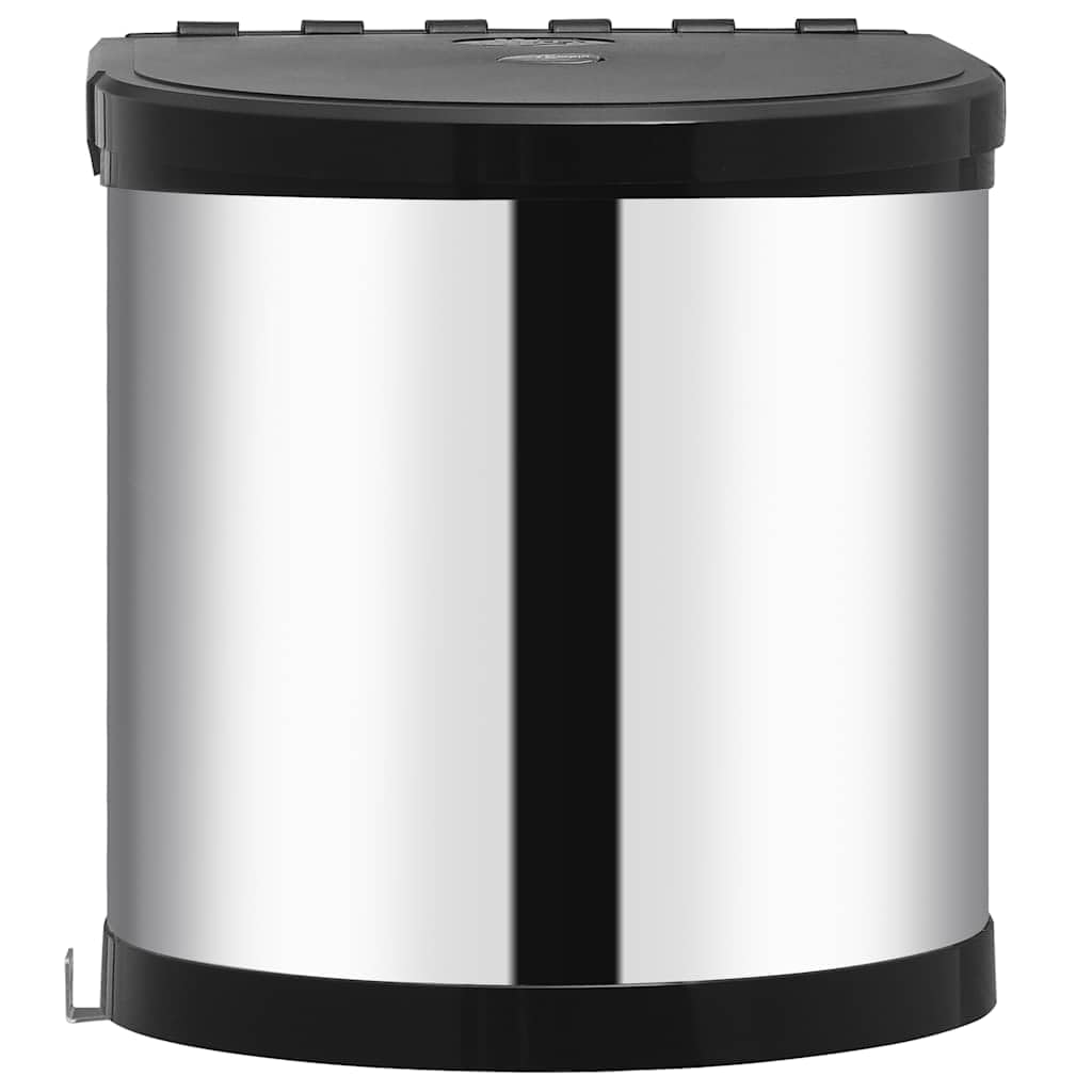 Générique Poubelle intégrée de Cuisine Acier Inoxydable 8 L Maison & Jardin Produits ménagers Conditionnement des déchets Poubelles & corbeilles à déchets (Poids 1.92KG)