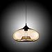 Produktbild Modeen Industrial Edison Retro Multi-Color Glas Oval Form Deckenleuchte Pendelleuchte Restaurant Esszimmer Barn Rusty Einstellbare Kronleuchter (Color : Amber)