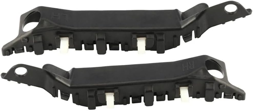 Front Bumper Mount Support Brackets For Hyundai Elantra 2011-2016, Pair, ABS Plastic, Direct Replacement, Compatible With OEM 86513-3X000 86514-3X000