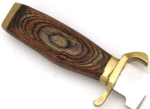 Wild Turkey Handmade Collection 2 Piece Gift Set Hunting Outdoor Knife W/Leather Sheath Edc (Wood) #TOP4