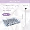 Sunenlyst Sewing Pins, 500 Pcs Straight Pins Ball Glass Head Pin with 1.5 Inch, Quilting Pins for Fabric, Black Pin for Jewelry DIY, Craft and Sewing Supplies #1