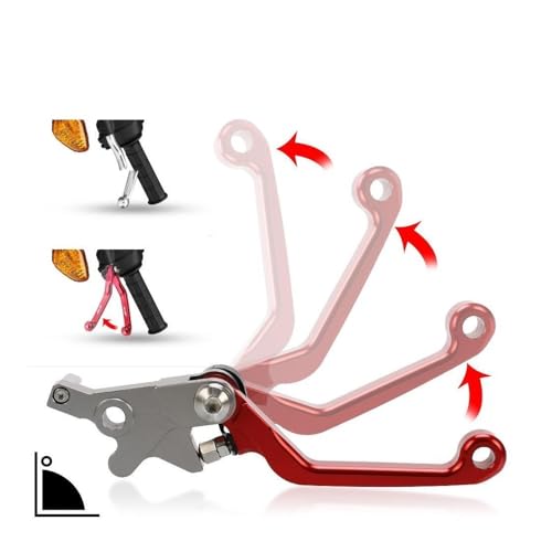 Levier de frein d'embrayage TTR250 (1993-1997) - Kit de rechange moto - 4