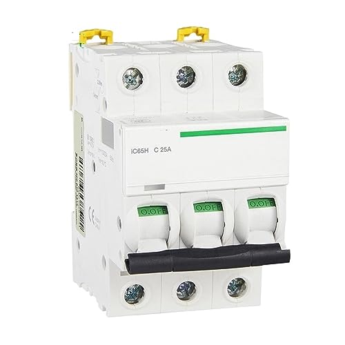 Disjoncteur IC65H 3P C 20A courbe C pour la protection des circuits électriques