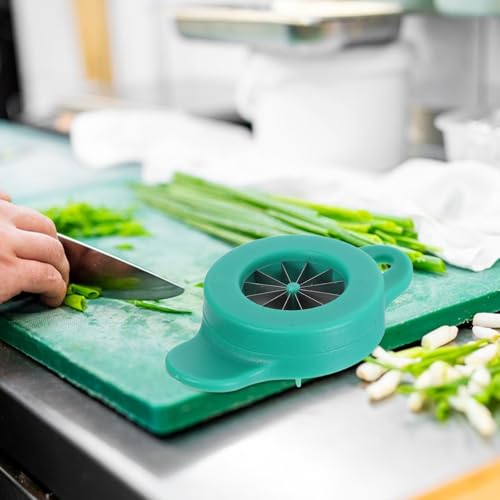 Cortadora manual para cebolla y verduras Healifty verde miniatura 6