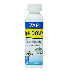 API pH DOWN Freshwater Aquarium Water pH Reducing Solution 4-Ounce Bottle