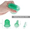 Ventouses Anti Cellulite, Lictin 4 PCS Silicone Massage Cups Soins du Corps Ventouse Anti-cellulite,3 Tailles de Ventouse Cellulite Minceur Anti-âge Réducteur de Rides Réduit les Tensions Musculaires #3