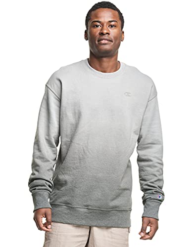 Champion Men s Powerblend Crew, Ombre Army, Medium