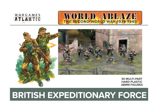World Ablaze Corps expéditionnaire britannique figurines plastique Wargames Atlantic