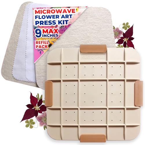 Microfleur Max Microwave Flower Press and Max...
