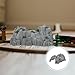 Rockery Accessories Train Tunnel Model Realistic Plastic Kids Play Tunnel for Railway Scenery 25 5X19 5X11 5 Inch for Train Lovers