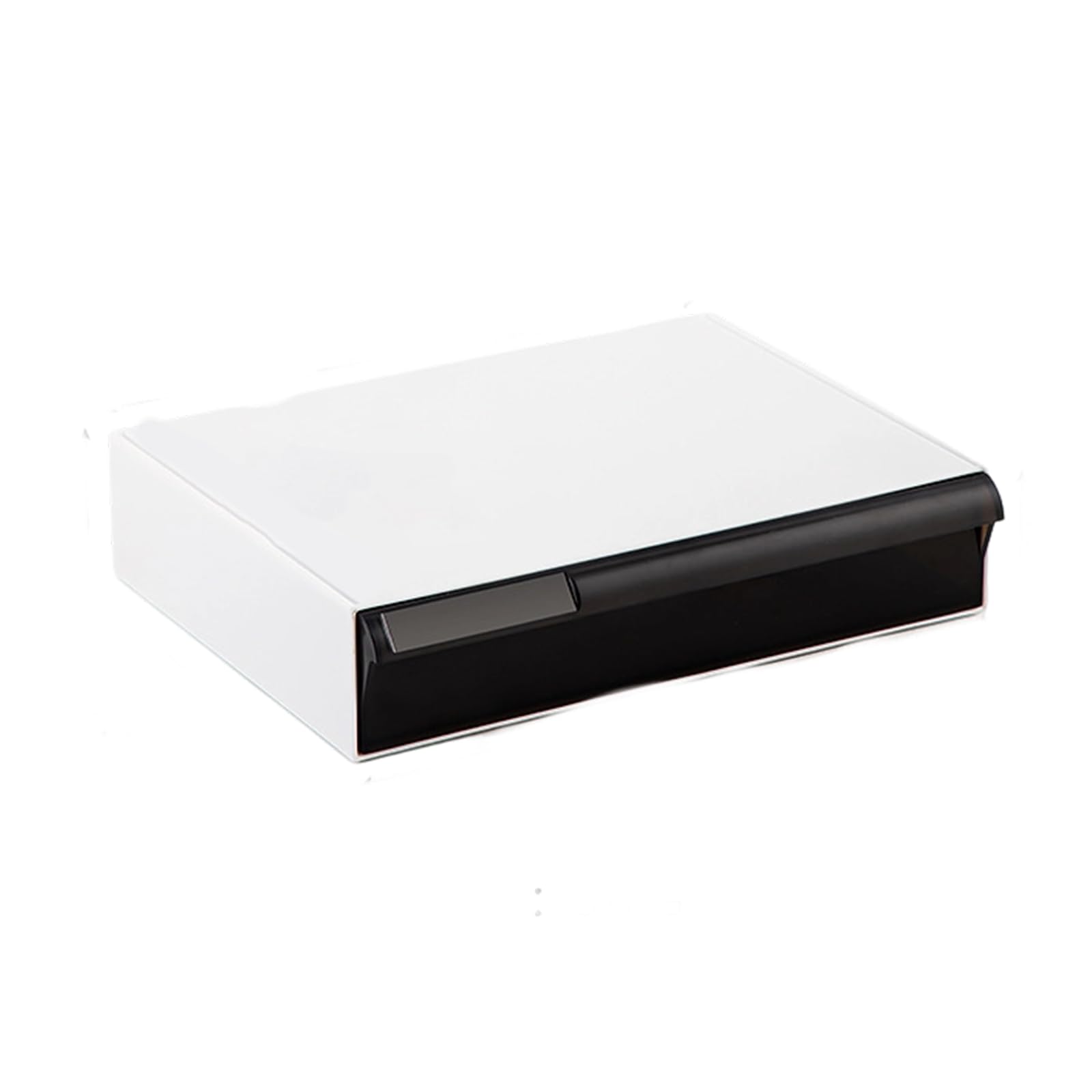 Hsioluted Desk Storage Box Desk Drawer Storage Box Student Data Line Stationery Supplies Shelf Open for Monitor