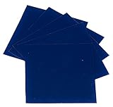 Expressions Vinyl - Navy Blue - 12in. x 12in. 5-pack Siser EasyWeed T-Shirt/Iron-on Heat Transfer Vinyl Sheets