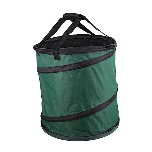 BESTonZON Fallen Leaves Bag Portable Gardening Trash Container Collapsible Debris Bag for Waste for Patios Balconies Schoolyards and Outdoor Storage