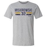 500 LEVEL Jacob Misiorowski Milwaukee Font Shirt (Heather Gray, X-Large)