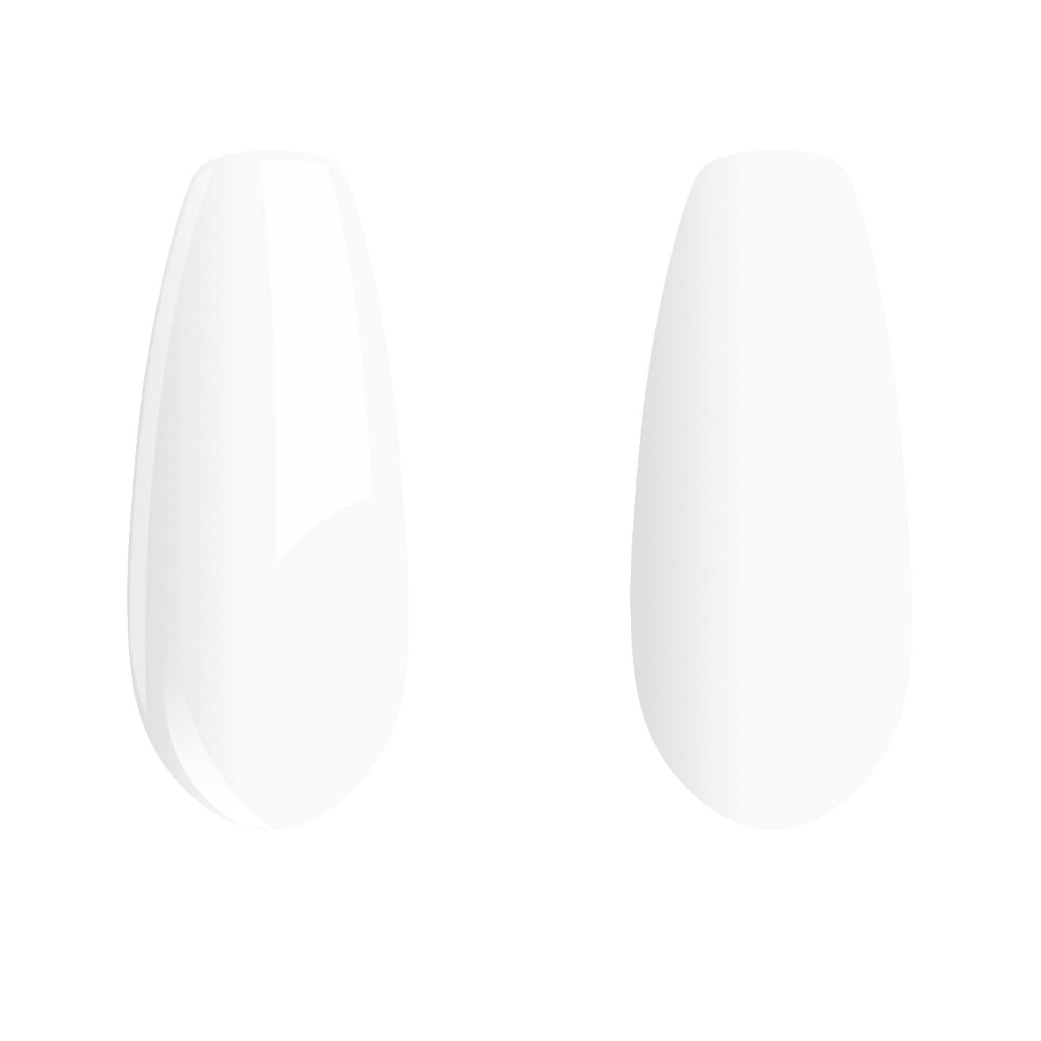 Vishine Smalto Gel per Unghie, 8ml Bianco French Soak Off UV LED Nail Art Fai da Te Manicure per Ragazze Donne LM046