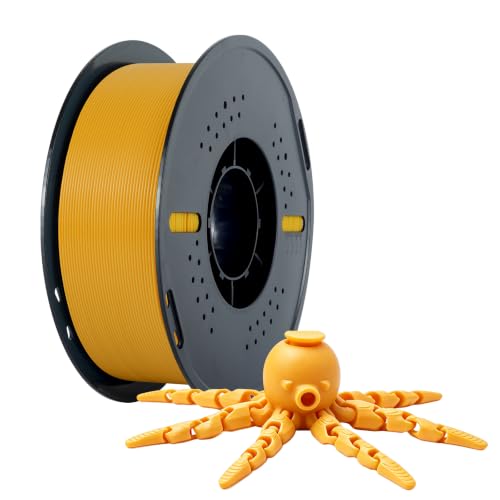 Image of Kingroon PLA 3D Printer Filament, Dimensional Accuracy + /- 0.02 mm, 1 kg Spool(2.2lbs), 1.75 mm，Orange
