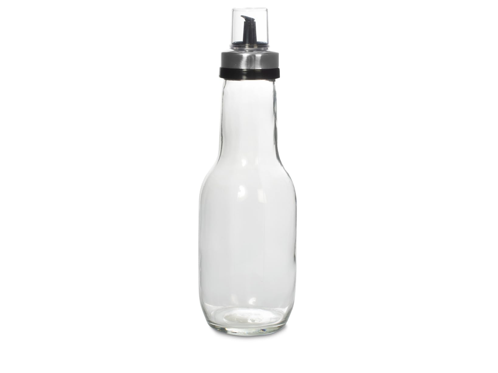 Royal Norfolk Glass Oil Bottle with Plastic Dosing Cap, 1000cc, 30 cm