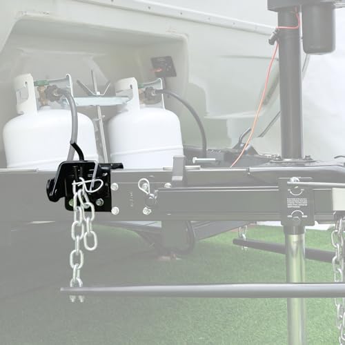 RVGUARD Quick Hookup Replacement Weight Distribution Hitch Bracket for Trailer, Compatible with Most Trailer Weight Distribution Hitches - Thumbnail 3
