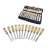 🔨 【REGALO PERFECTO】: es un regalo de inicio perfecto y todos los cuchillos que un principiante necesita para enamorarse del tallado en madera, esperamos sinceramente que pueda obtener una buena experiencia de compra en nuestra tienda, si tiene alguna pregunta, por favor sienta libre de contactarnos.